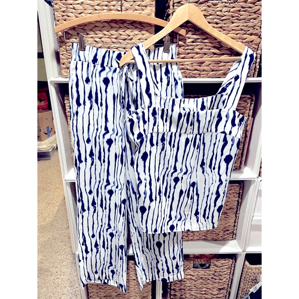 Stylish Black and White Women's Jumpsuit